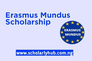 Erasmus Mundus Scholarship